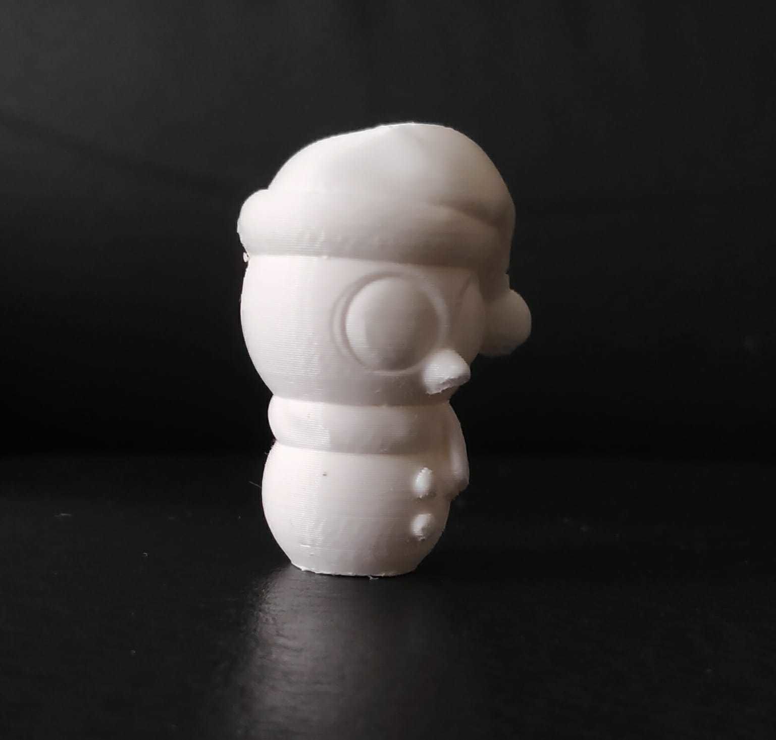 Little Snowman 3D print model_8