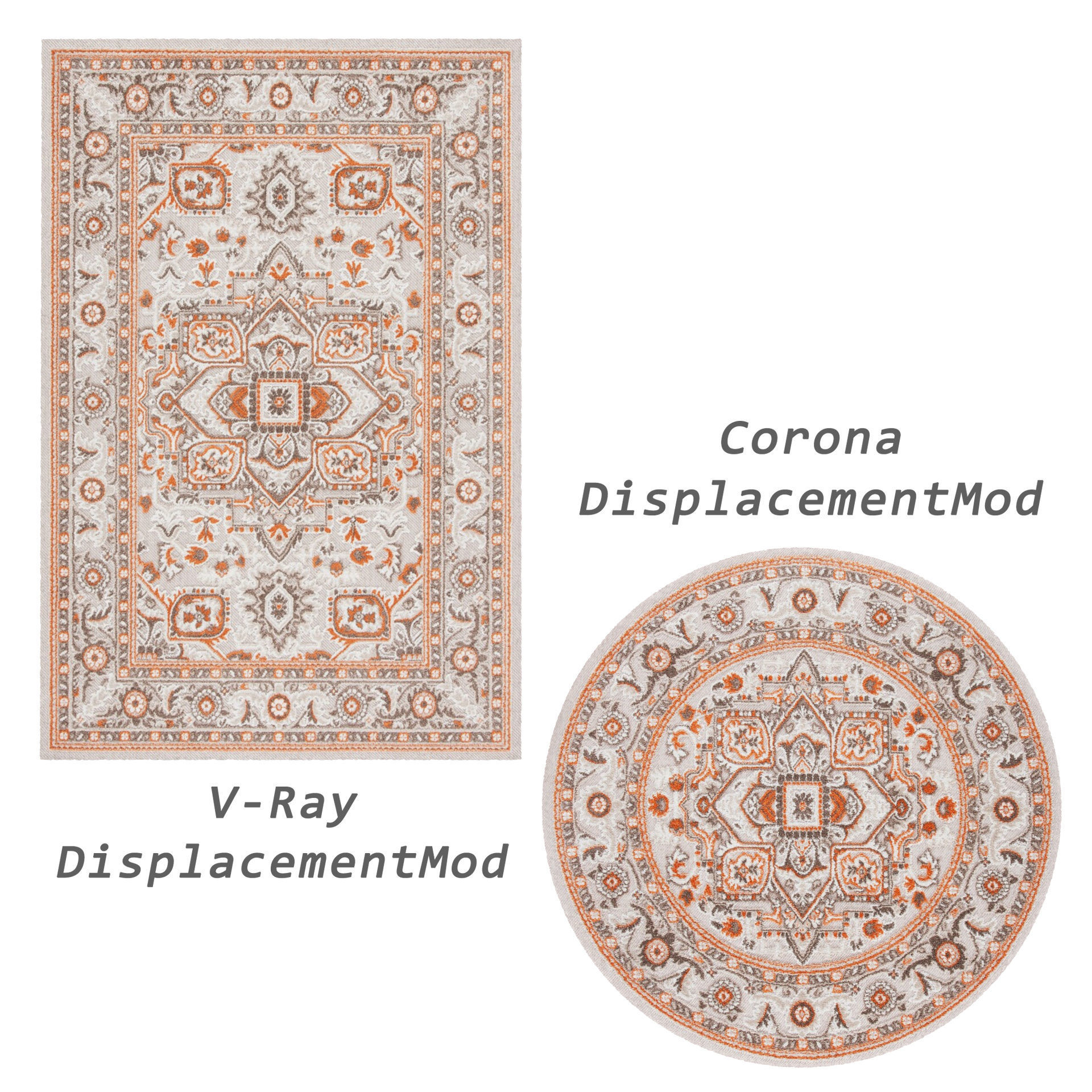 Rugs No 440 Low-poly 3D model_2