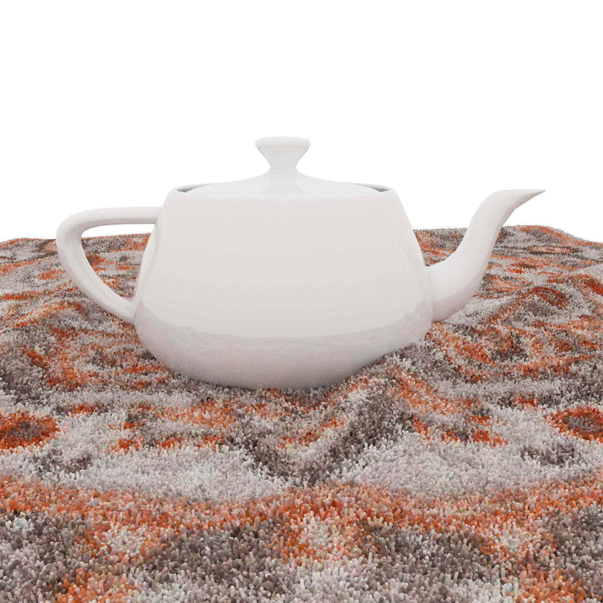 Rugs No 440 Low-poly 3D model_6