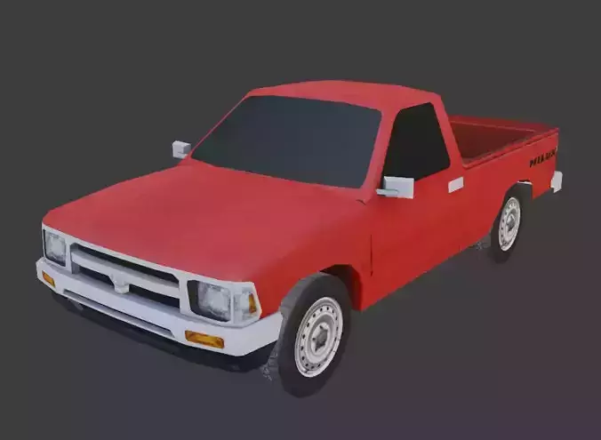 Toyota Hilux Low Poly 