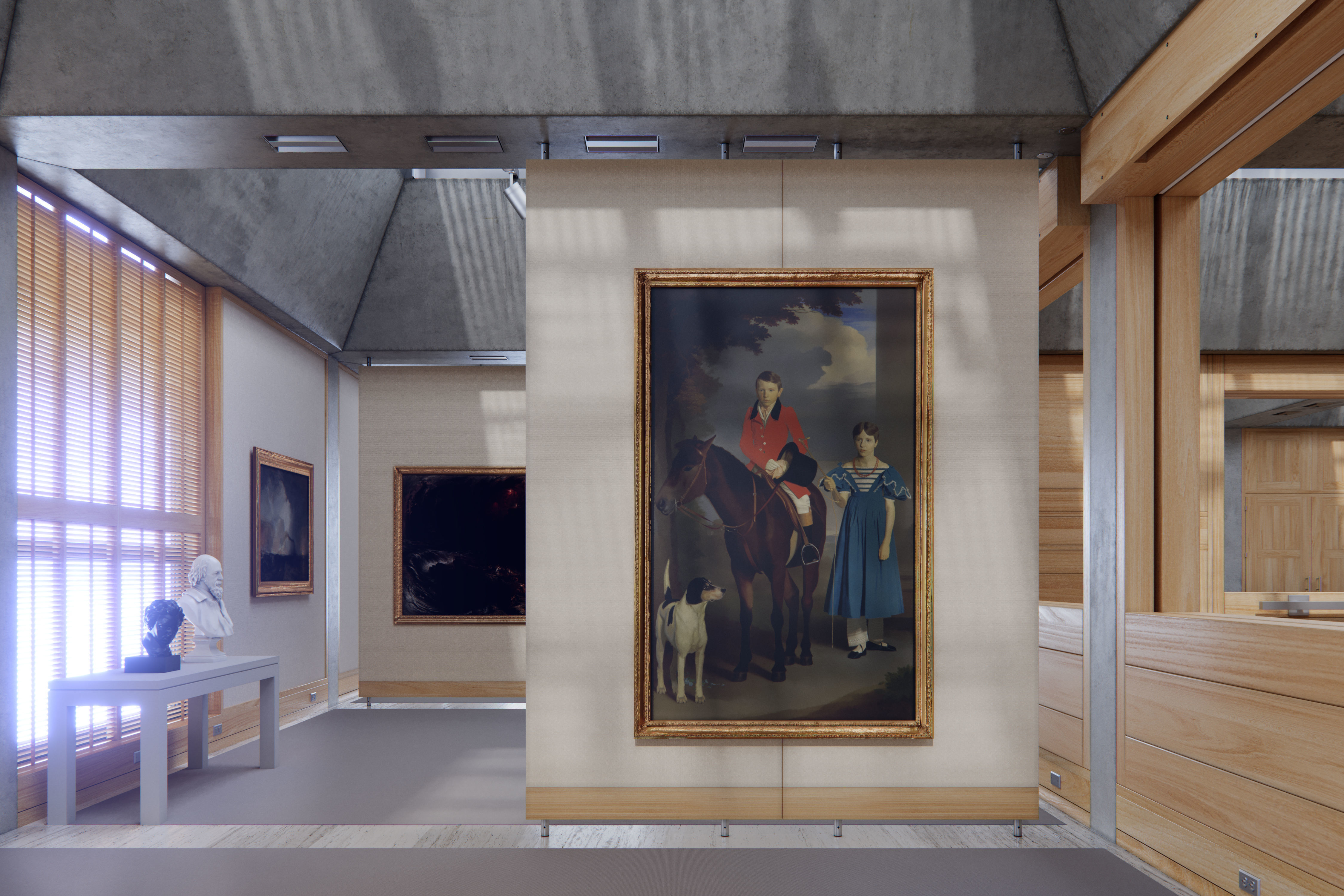 Yale Center for British Art 3D model_6