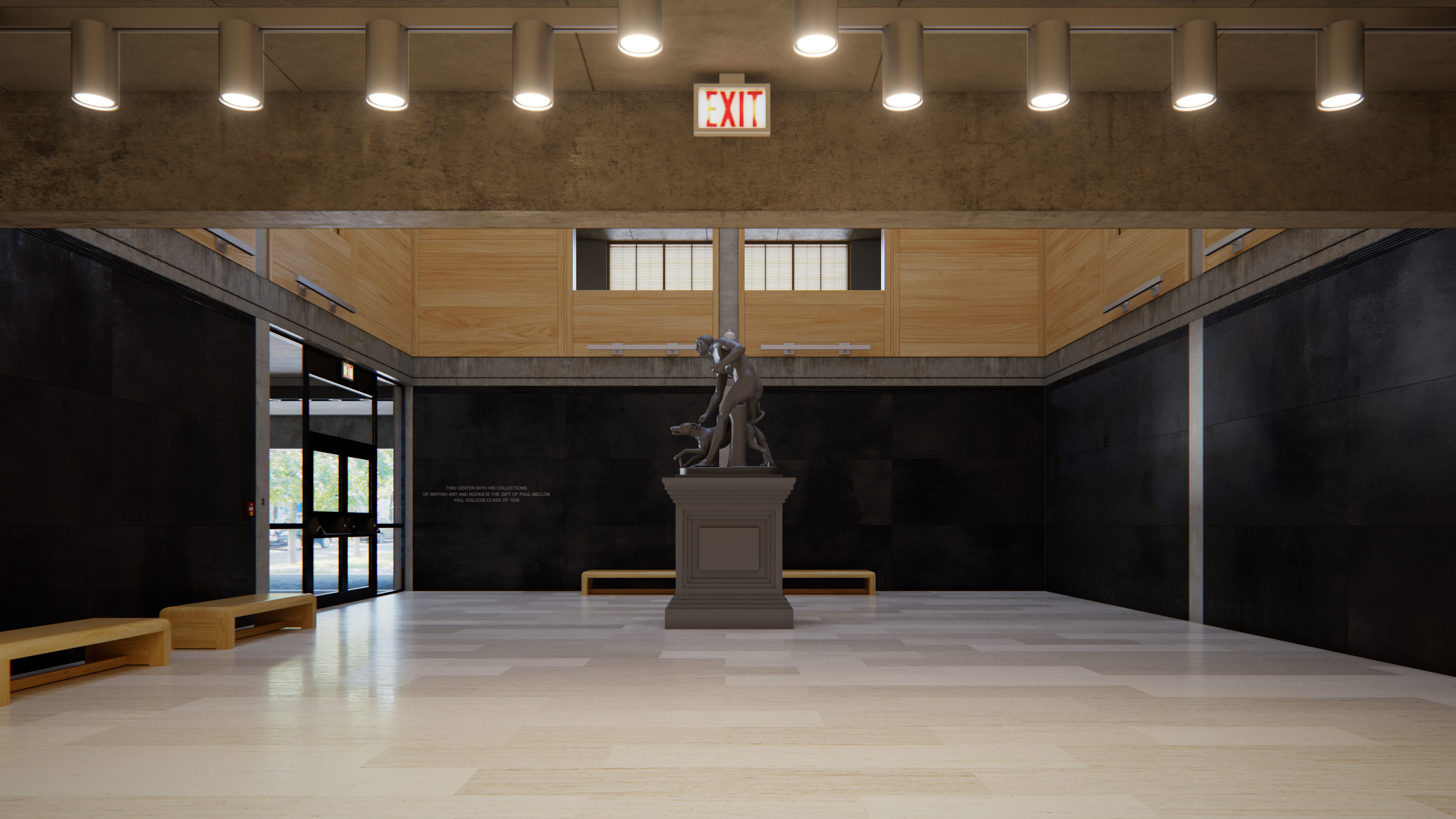 Yale Center for British Art 3D model_7