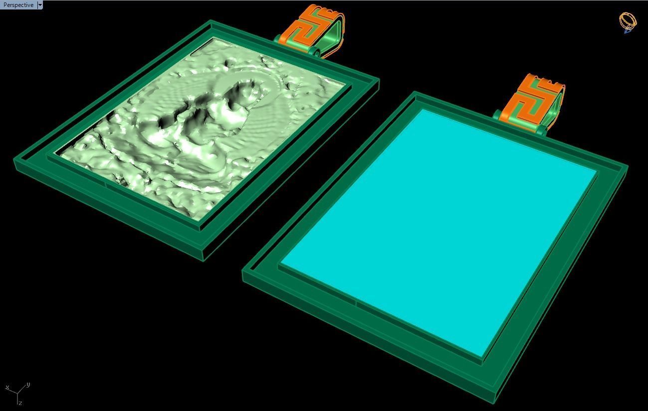 Acala Vidyaraja Buddha pendant - Buddha pendant - N21025 3D print model_2