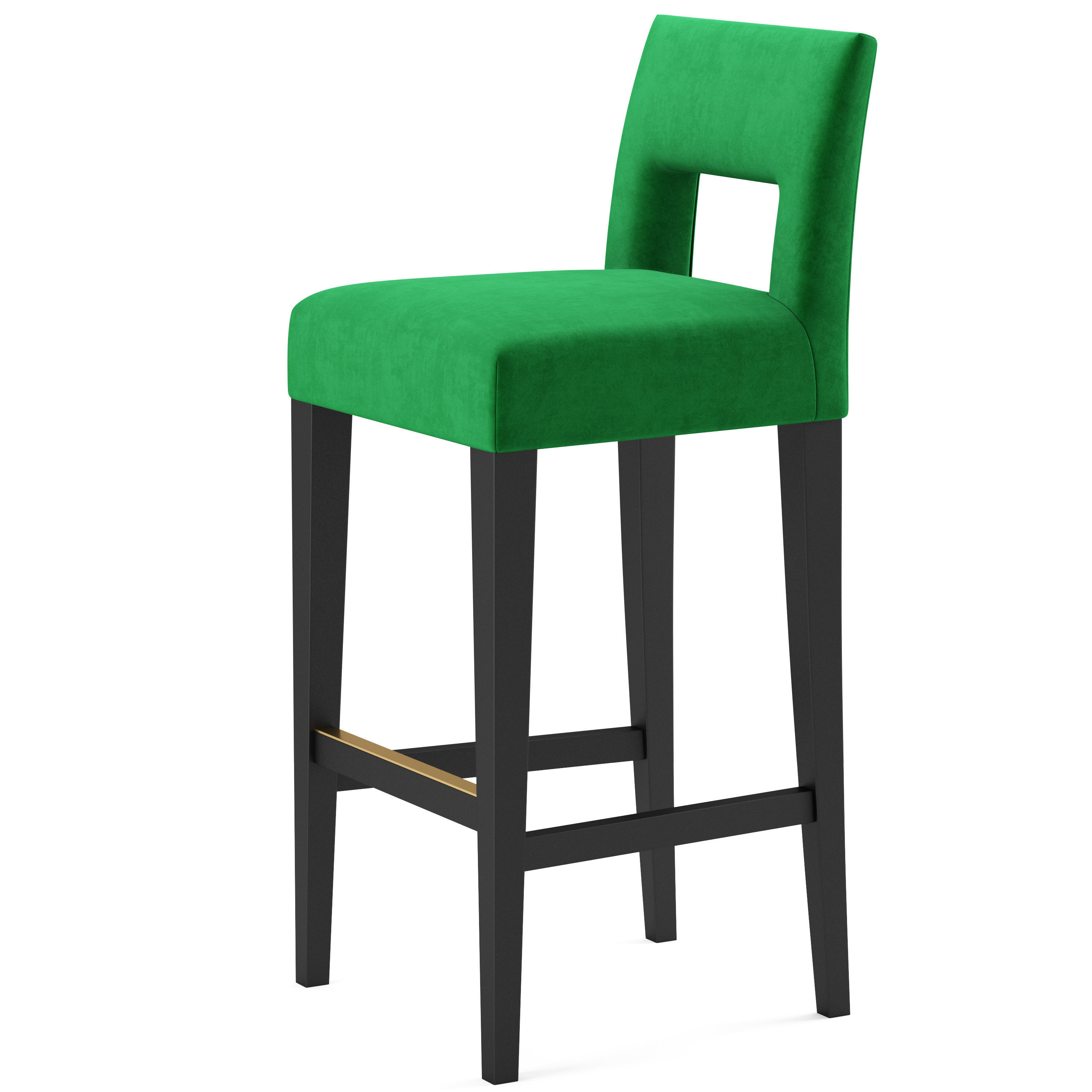 Hugo Bar Stool 3D model_3
