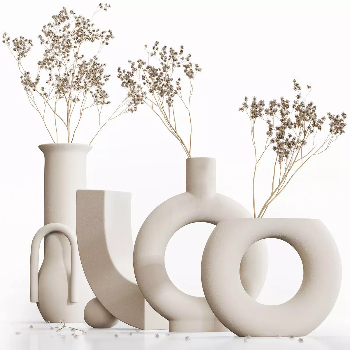 Dry flowers 8 3D model_0