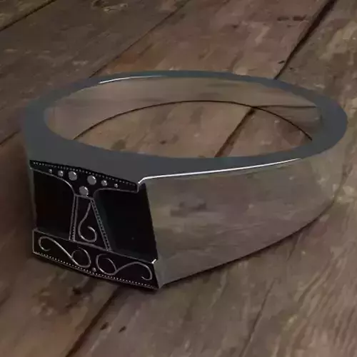 inspired by mjolnir ring