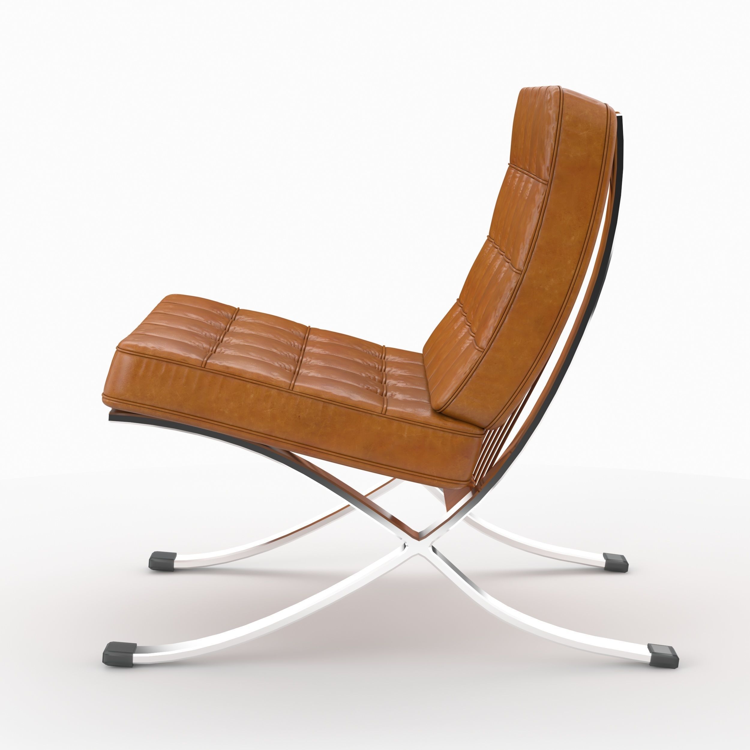 Barcelona Chair 3D model_1