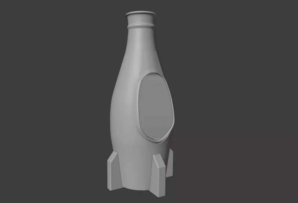 nuka-cola vase Free 3D model