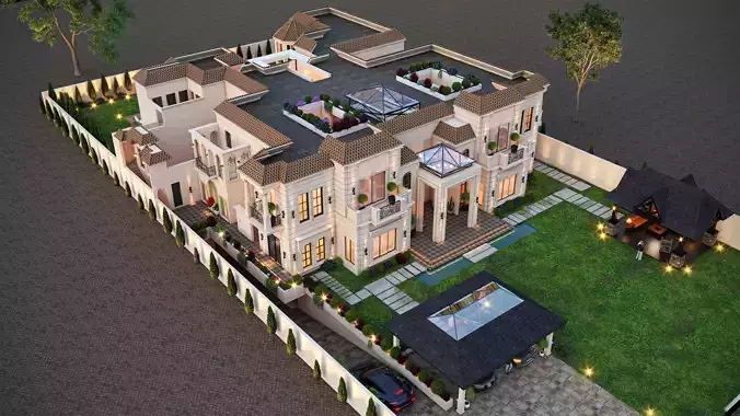 6 Kanal Classic Exterior Elevation