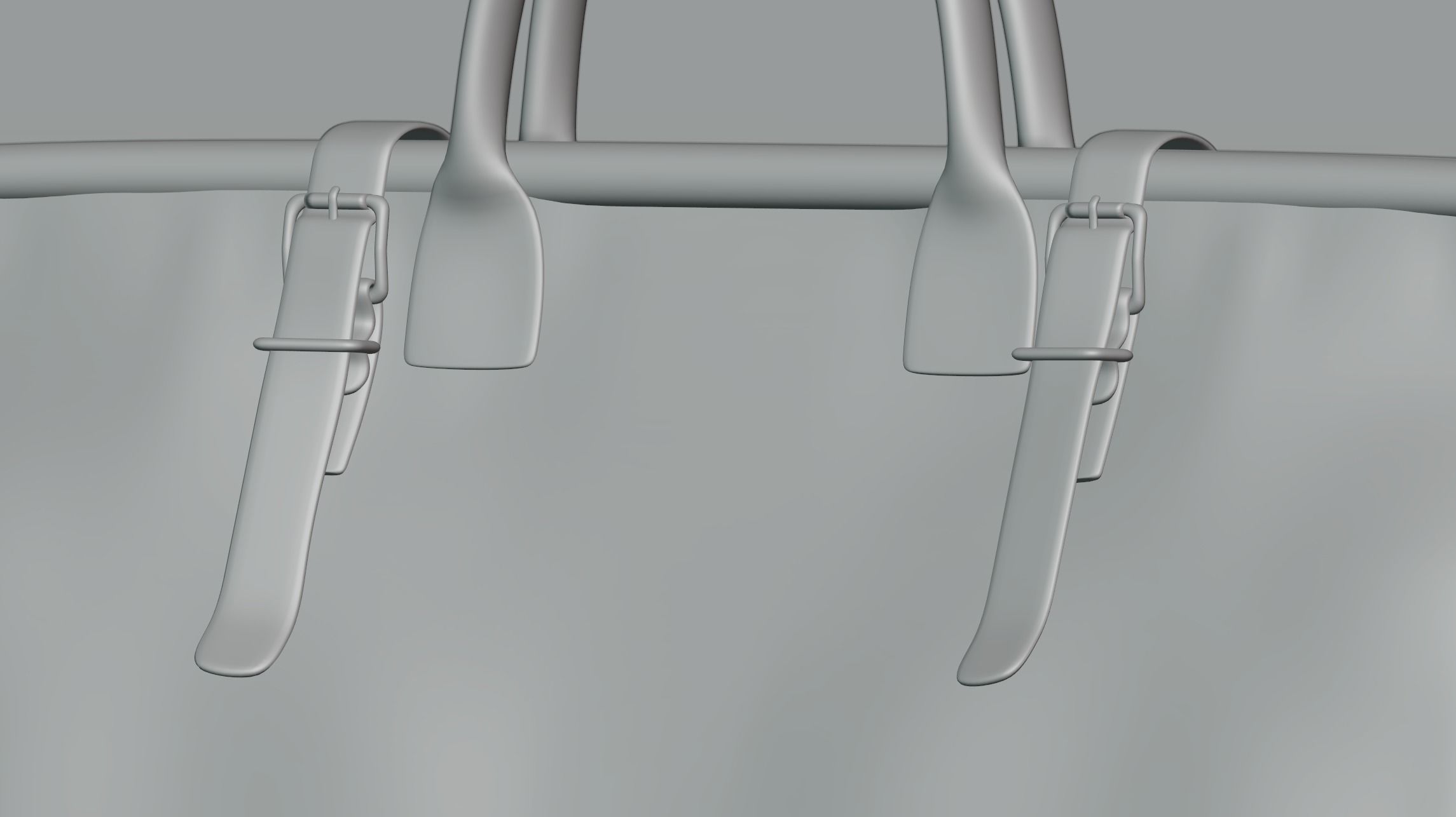 Bag with two straps 3D model_5