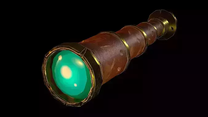 Stylized Pirate Telescope