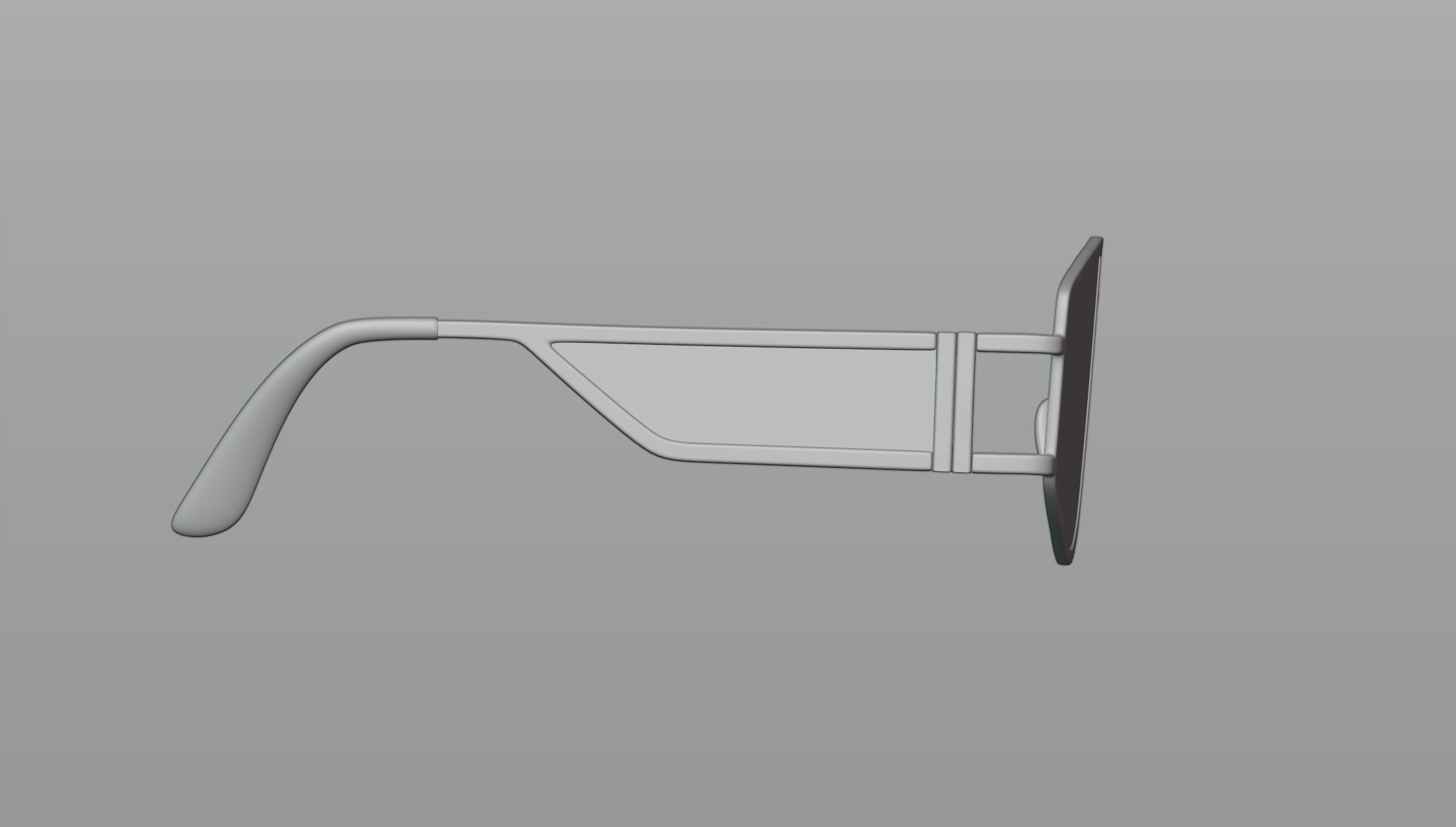 Sunglasses pair of 3D model_3