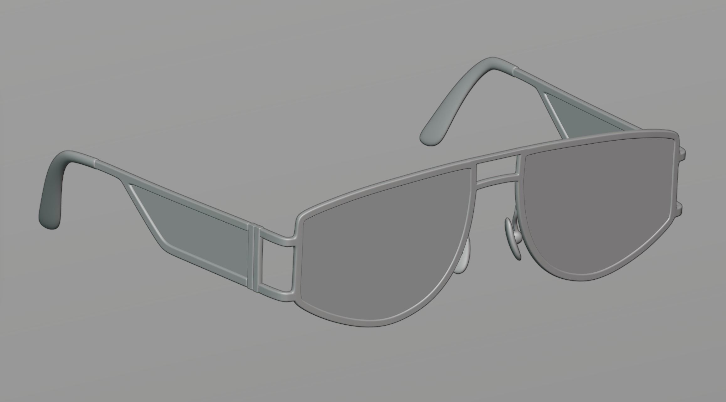 Sunglasses pair of 3D model_1