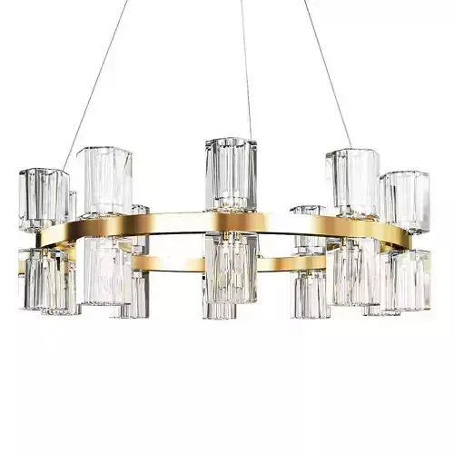 LAMPADARIO BRASS CHANDELIER