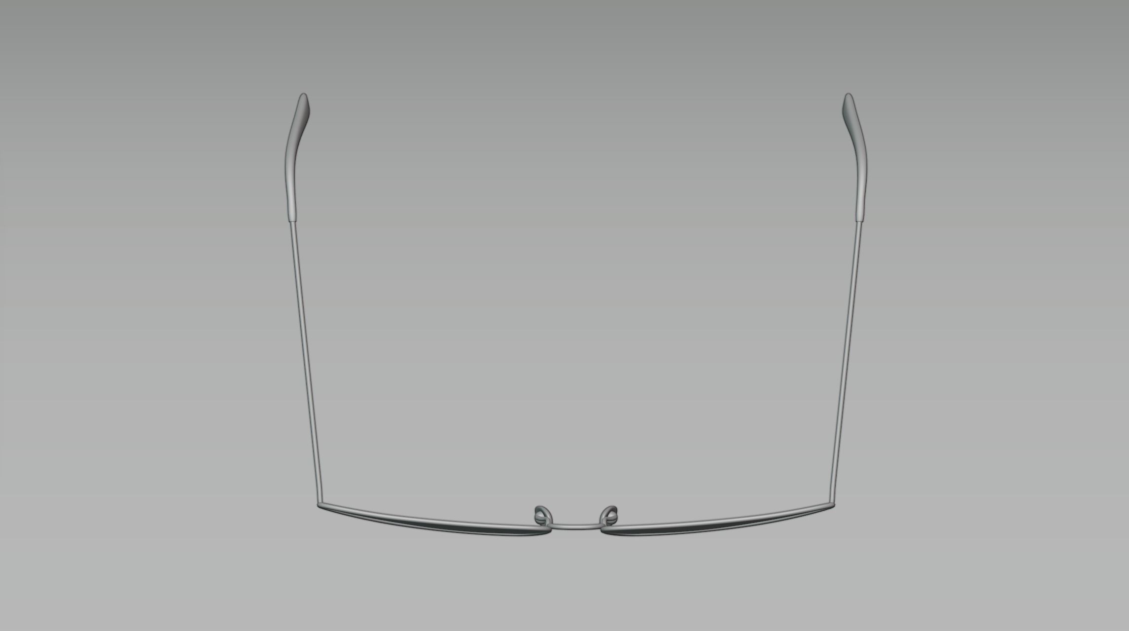 Sunglasses pair of 3D model_2