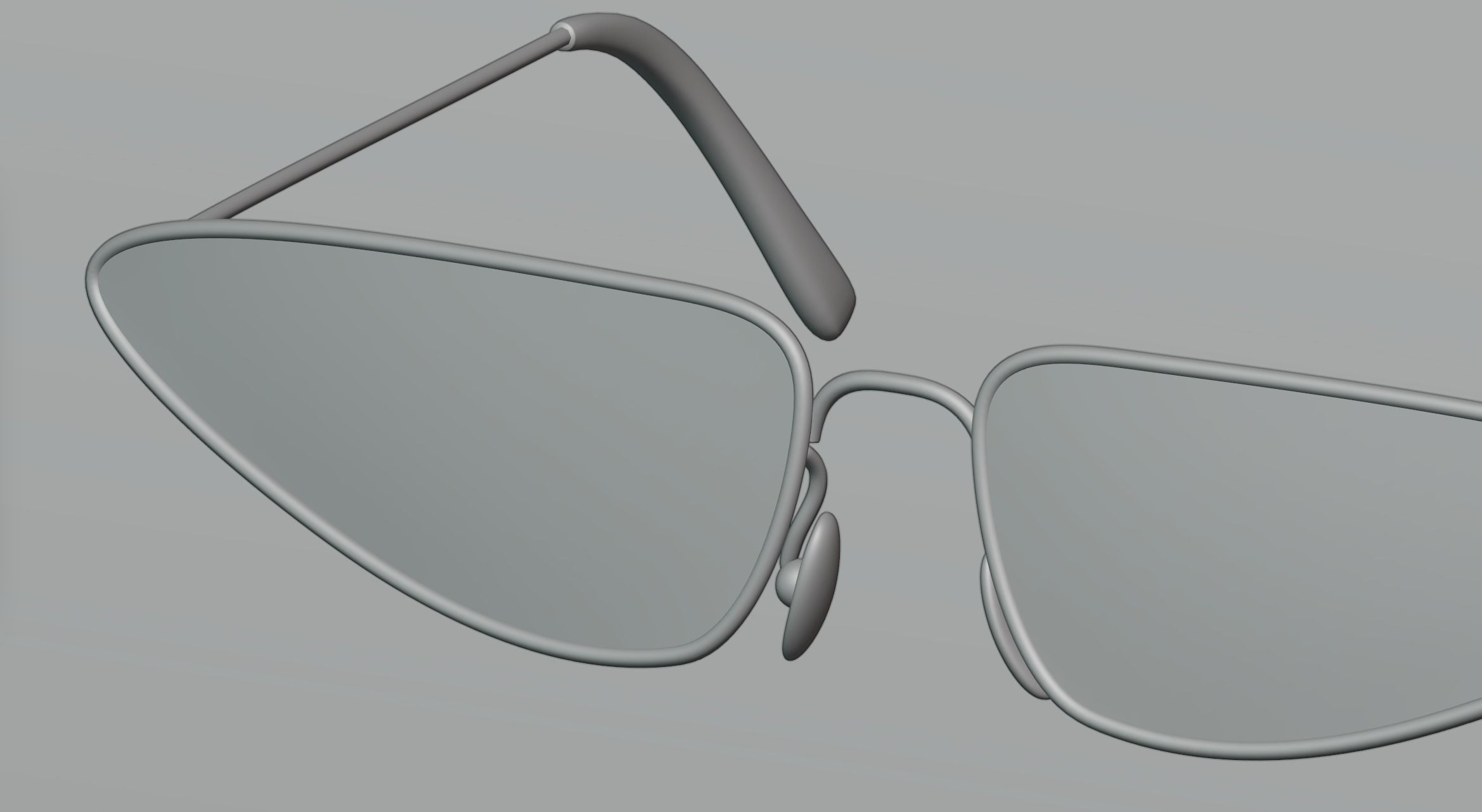 Sunglasses pair of 3D model_5