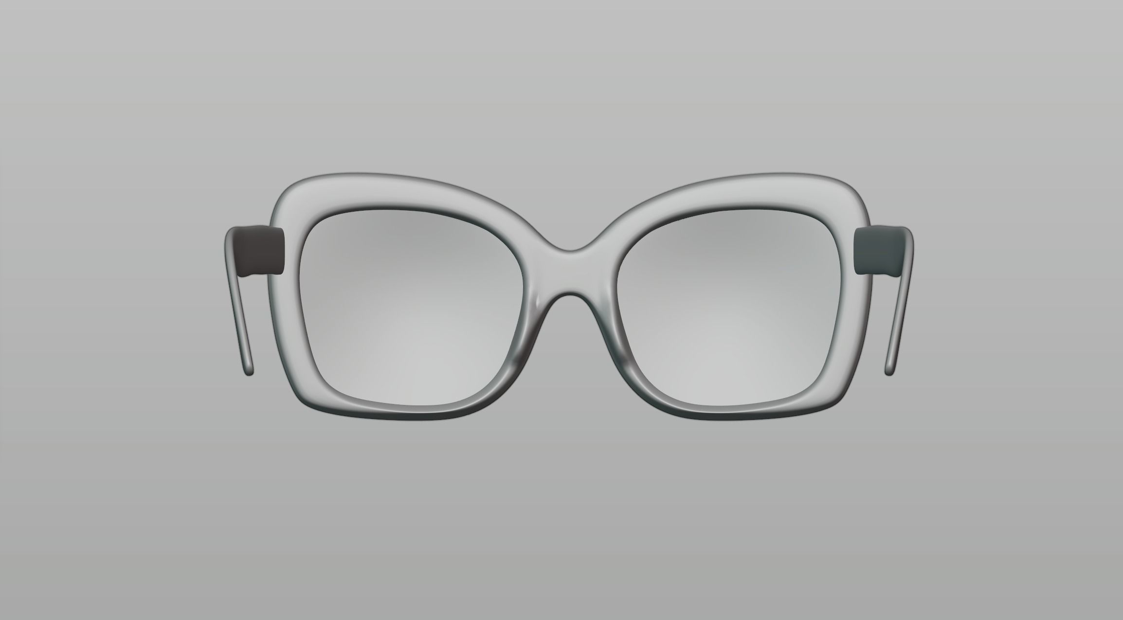 Sunglasses pair of 3D model_3