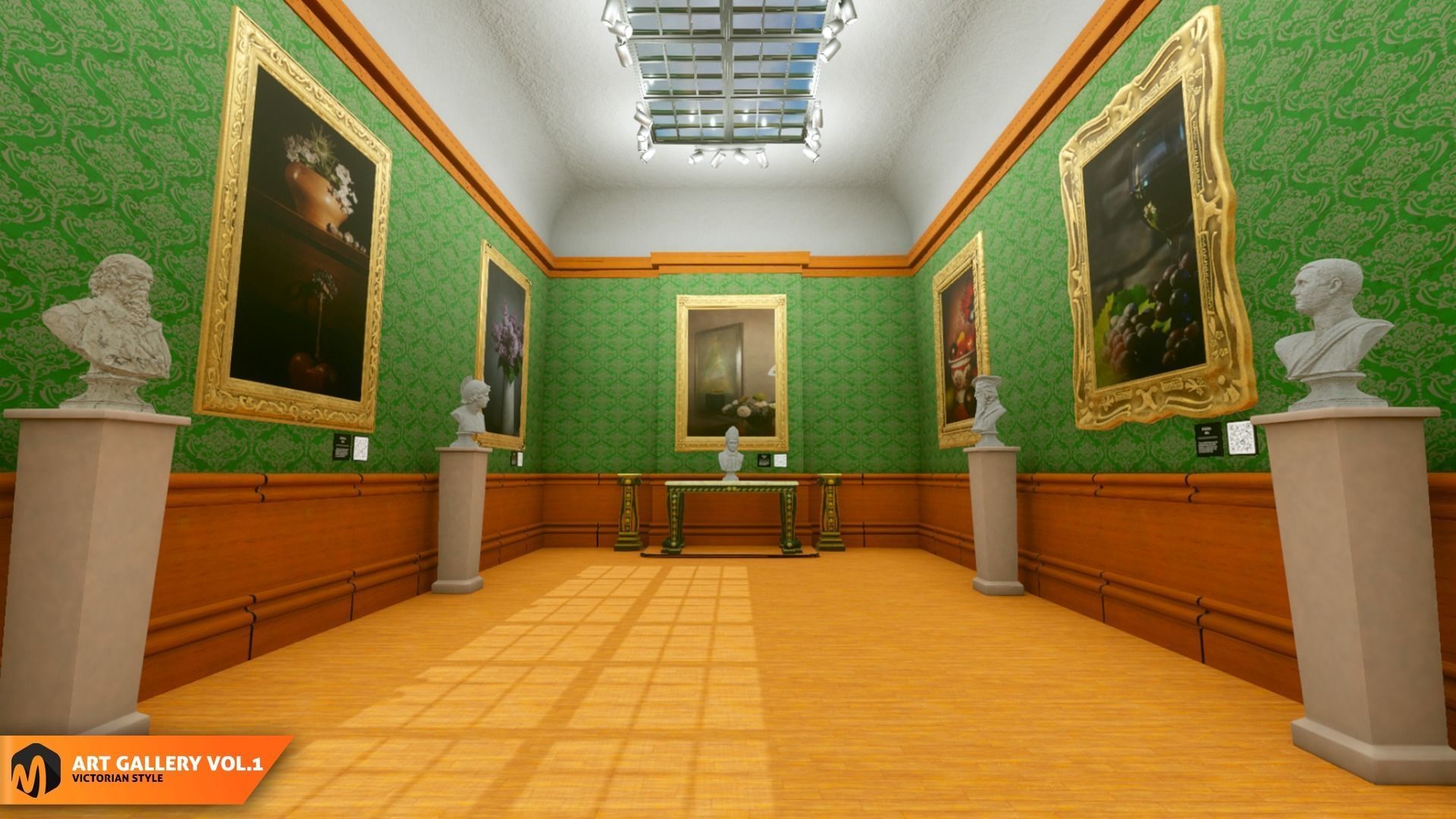 Art gallery Vol1 - victorian style 3D model_3