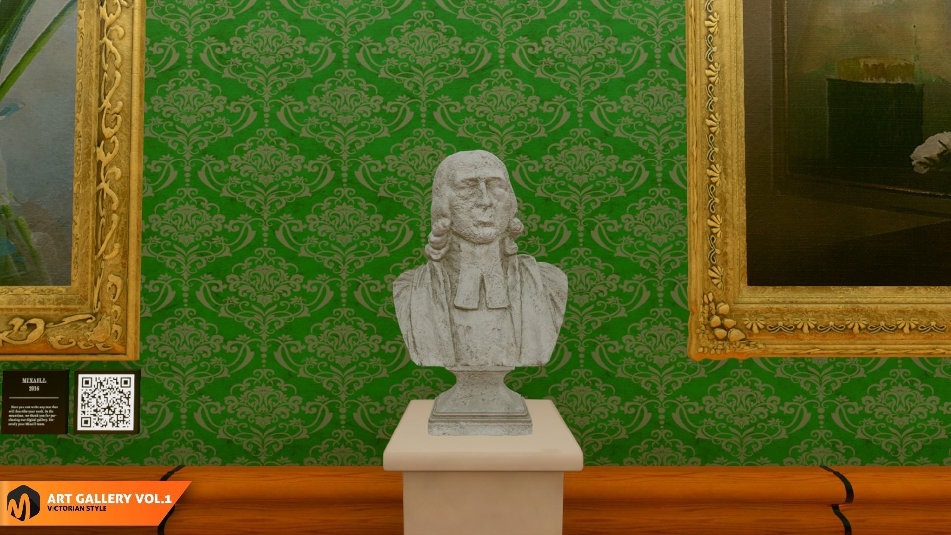 Art gallery Vol1 - victorian style 3D model_7