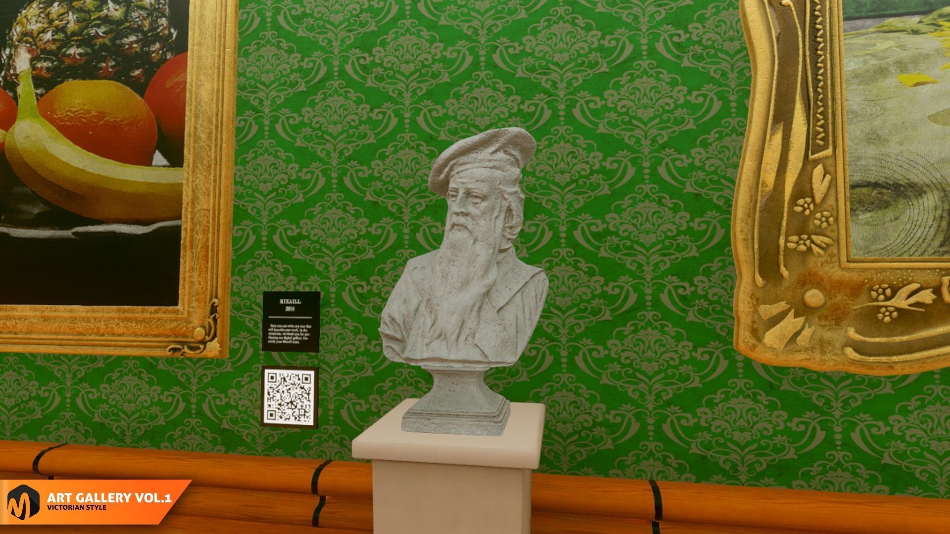 Art gallery Vol1 - victorian style 3D model_5