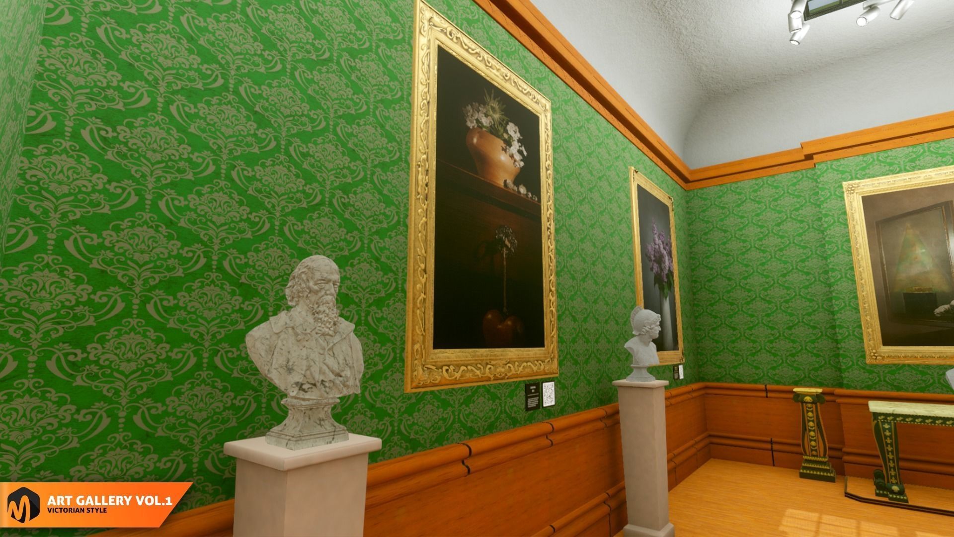 Art gallery Vol1 - victorian style 3D model_15