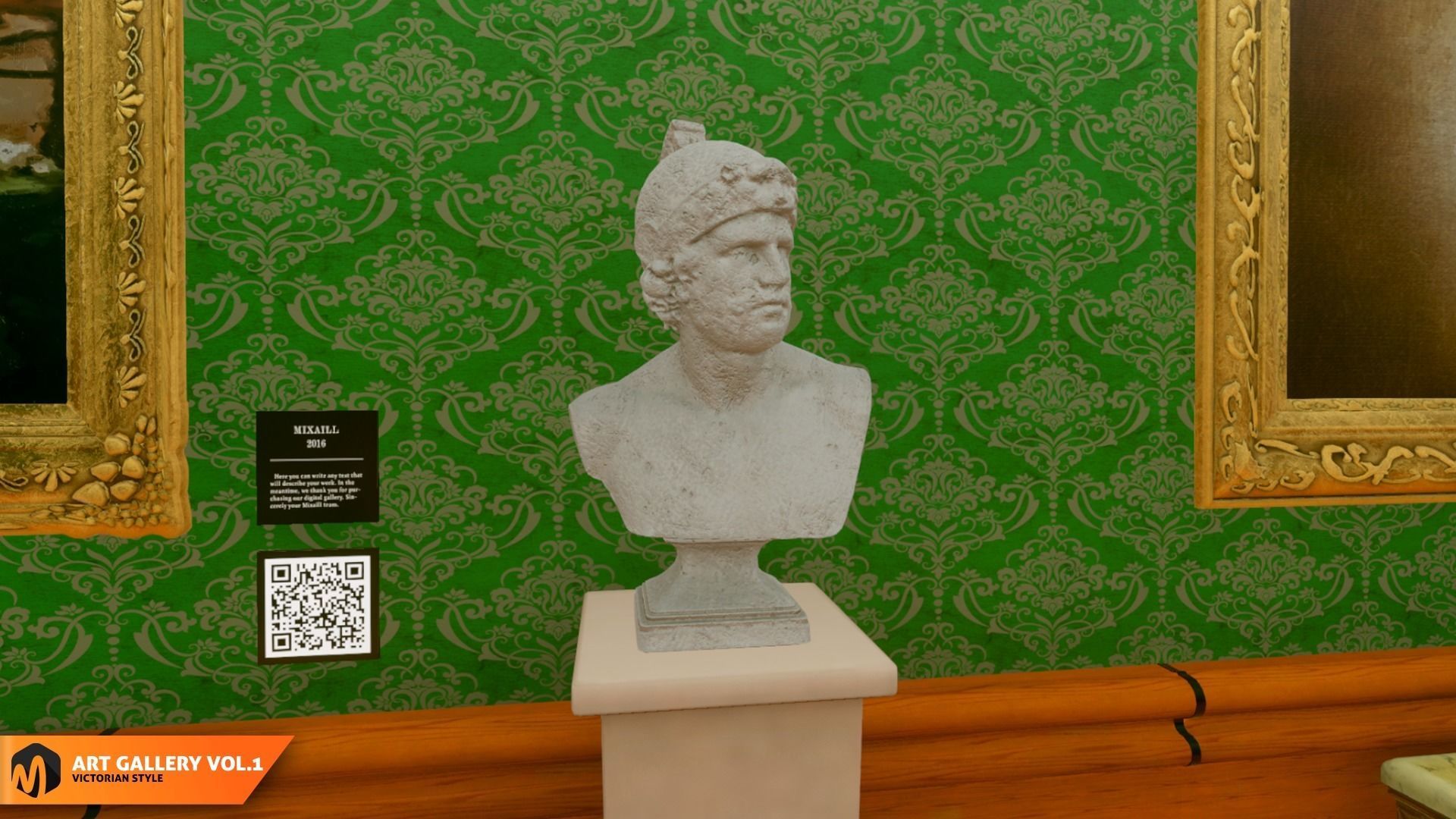 Art gallery Vol1 - victorian style 3D model_4