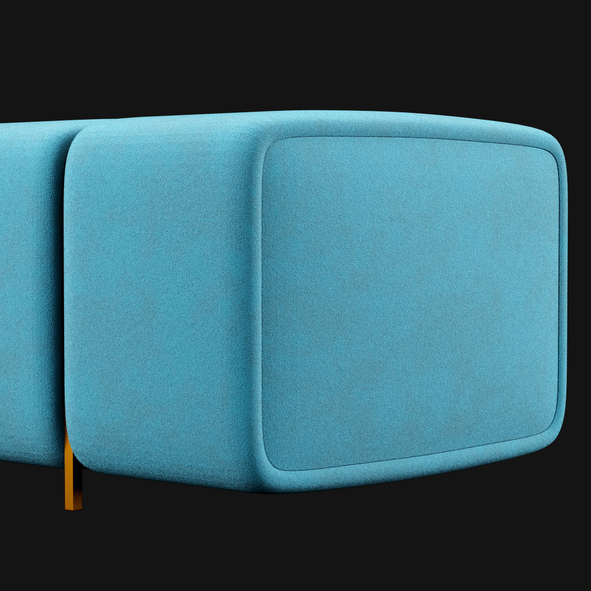 bed bench 8 3D model_8