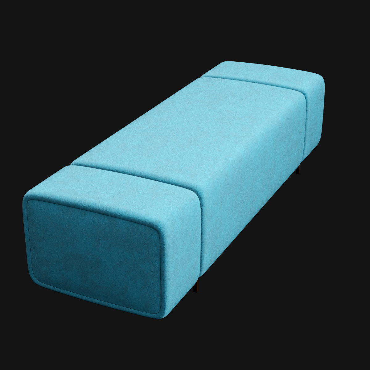 bed bench 8 3D model_16