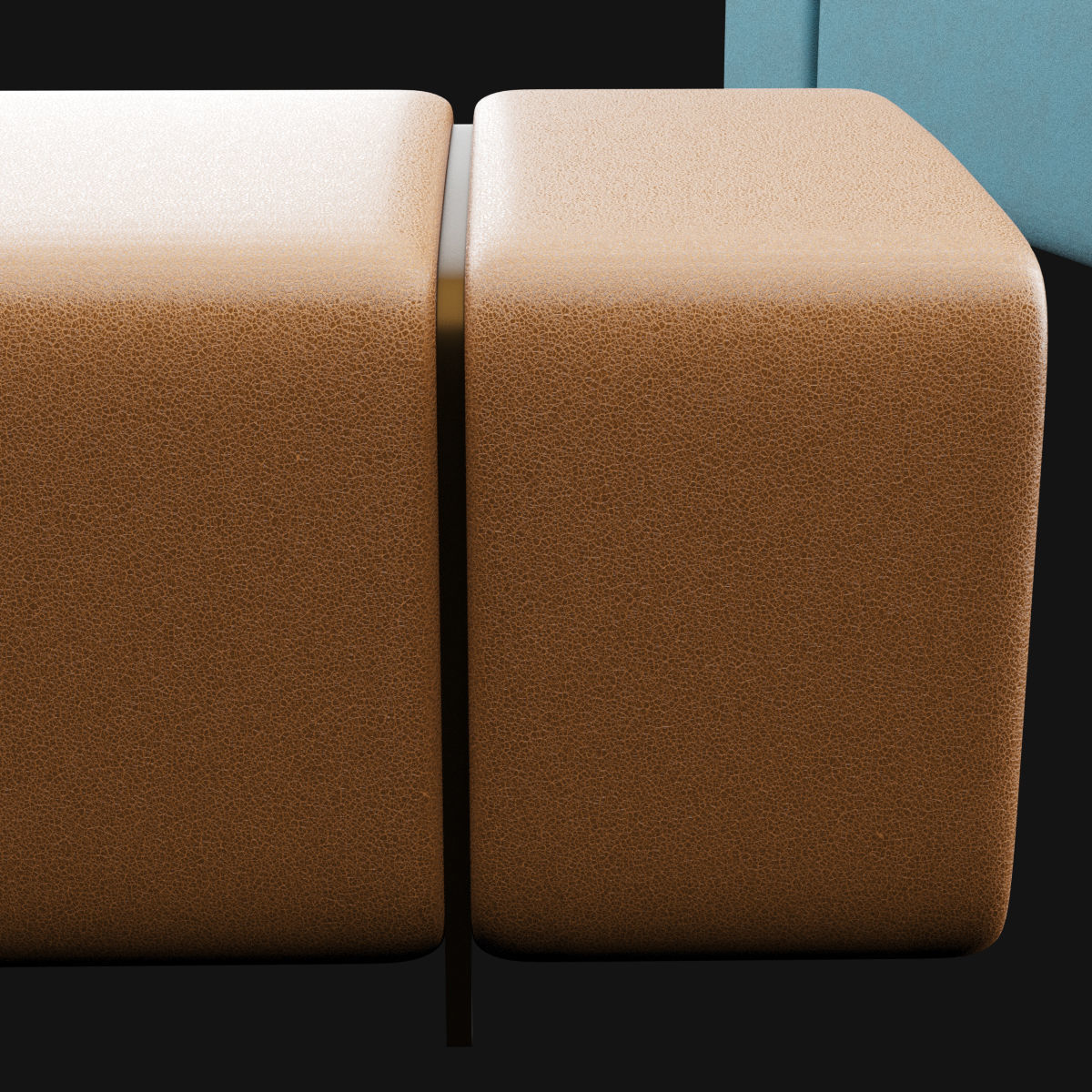 bed bench 8 3D model_12