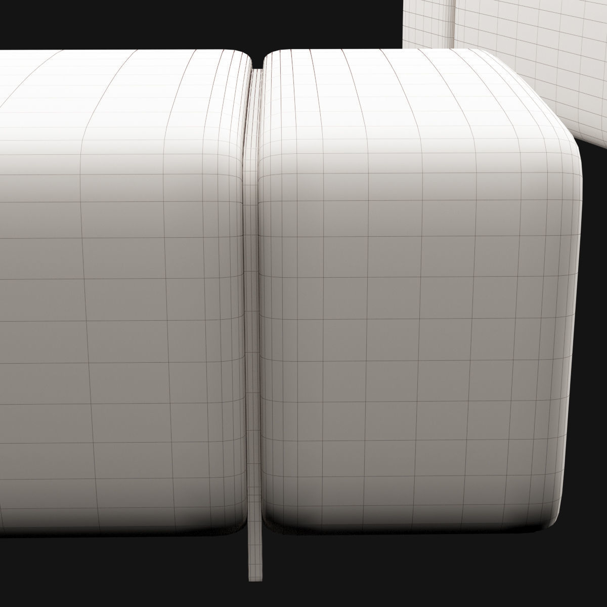 bed bench 8 3D model_13