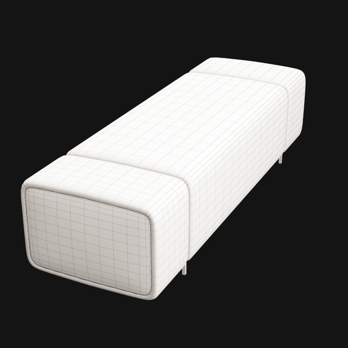 bed bench 8 3D model_17