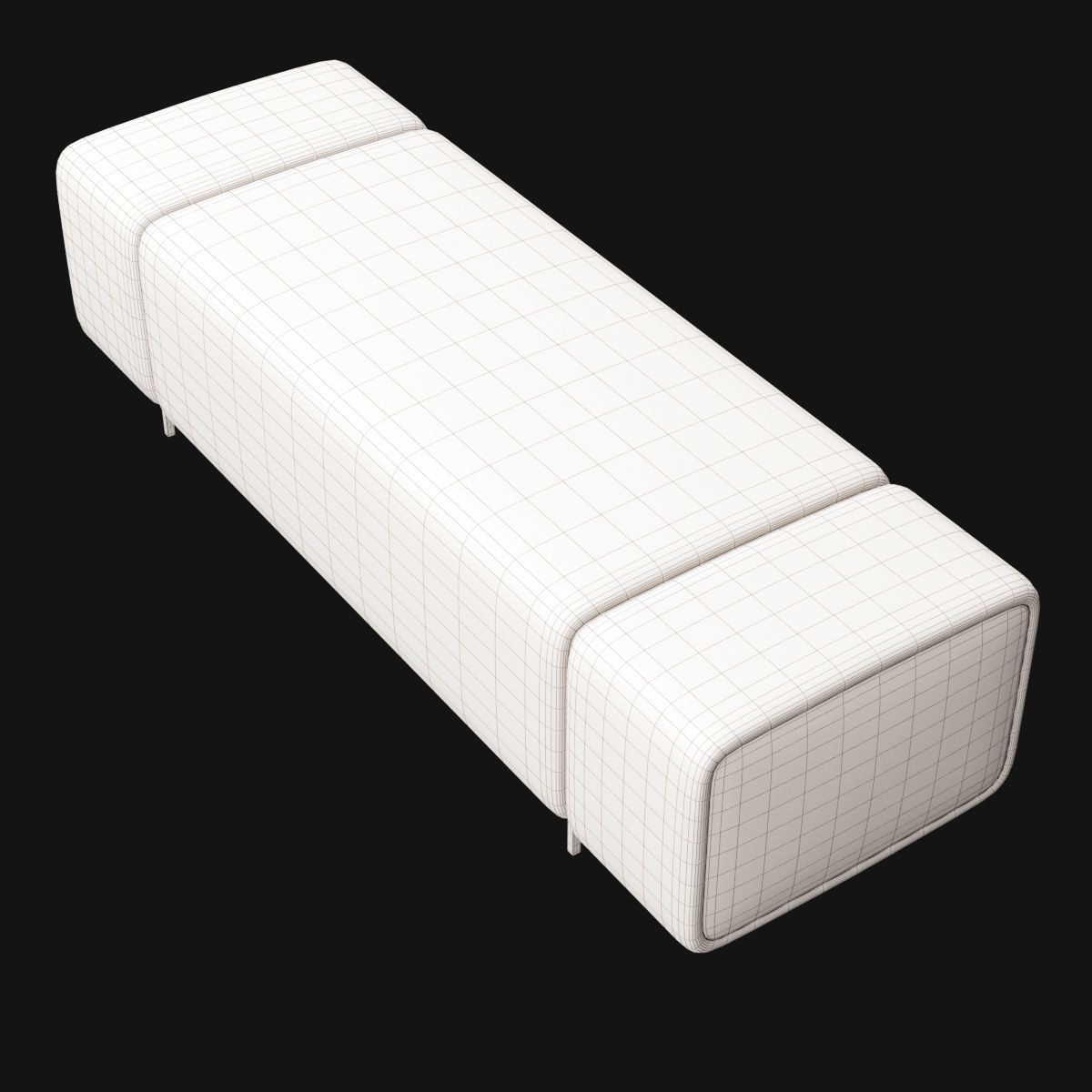 bed bench 8 3D model_19