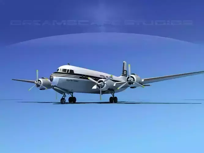 Douglas DC-7B Japan Air Lines