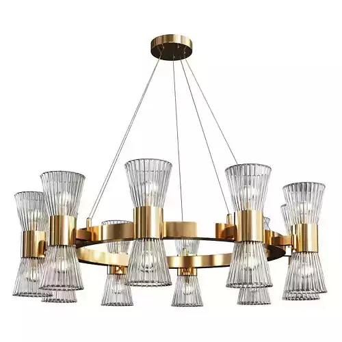 FASHION BRASS CHANDELIER 4