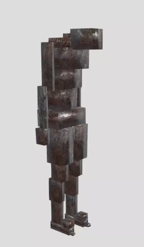 up metal Free 3D model
