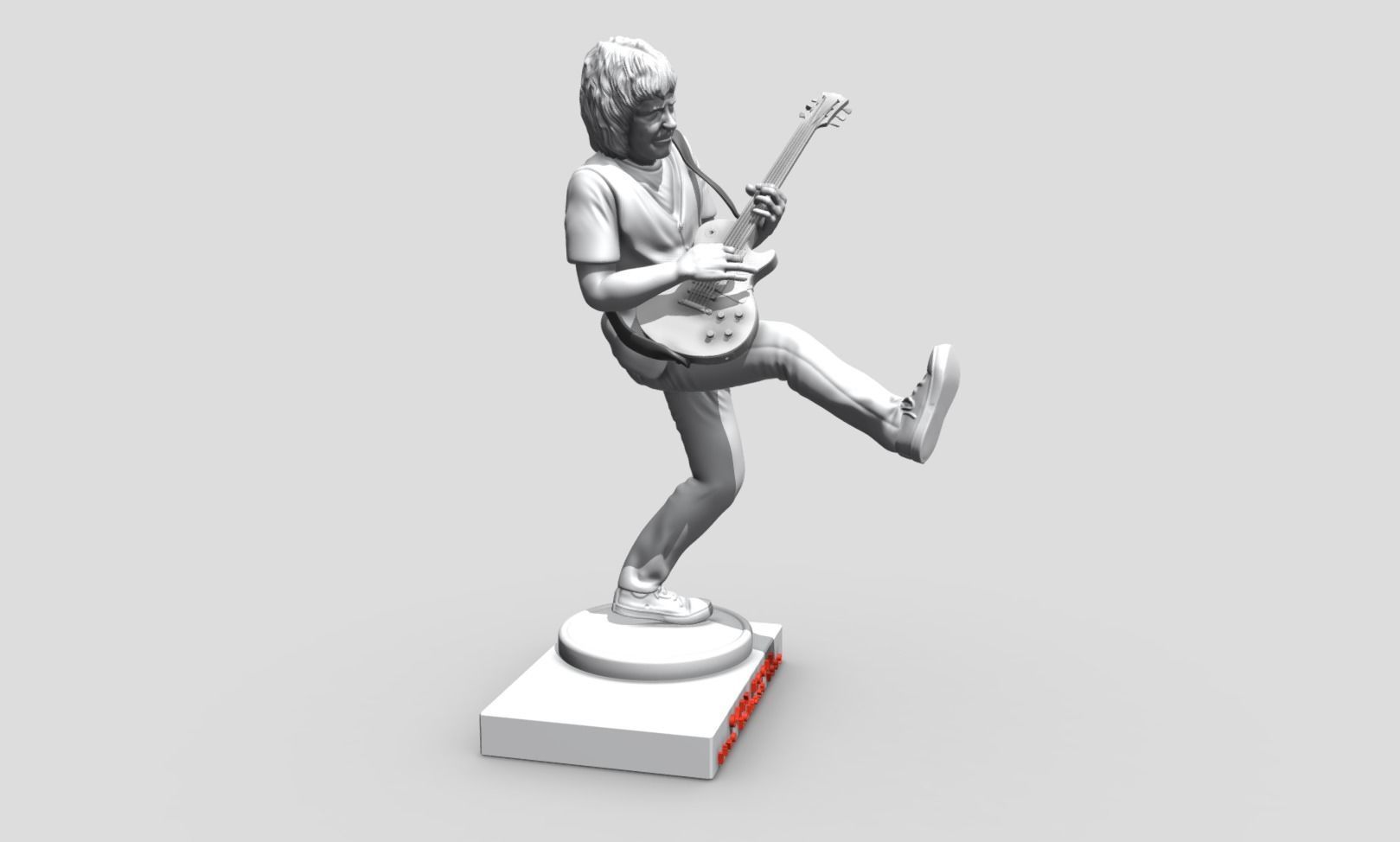 Gary Moore Live Belfast 1989 - 3D printing 3D print model_7