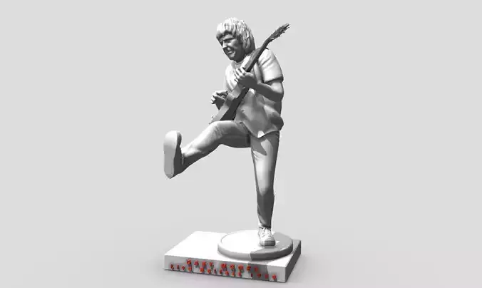 Gary Moore Live Belfast 1989 - 3D printing