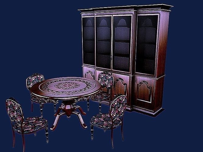 DINING ROOM SET 3D model