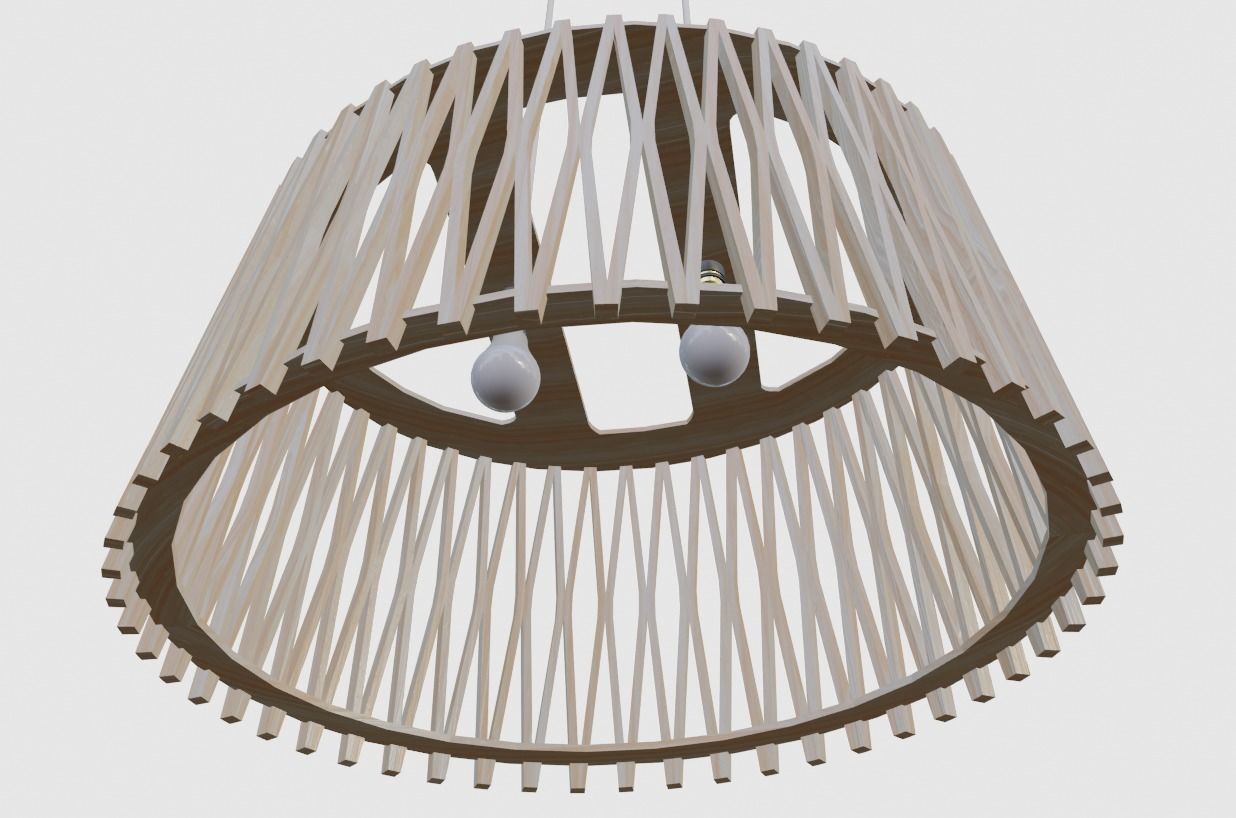Pendant Ceiling Light P176 3D model_17
