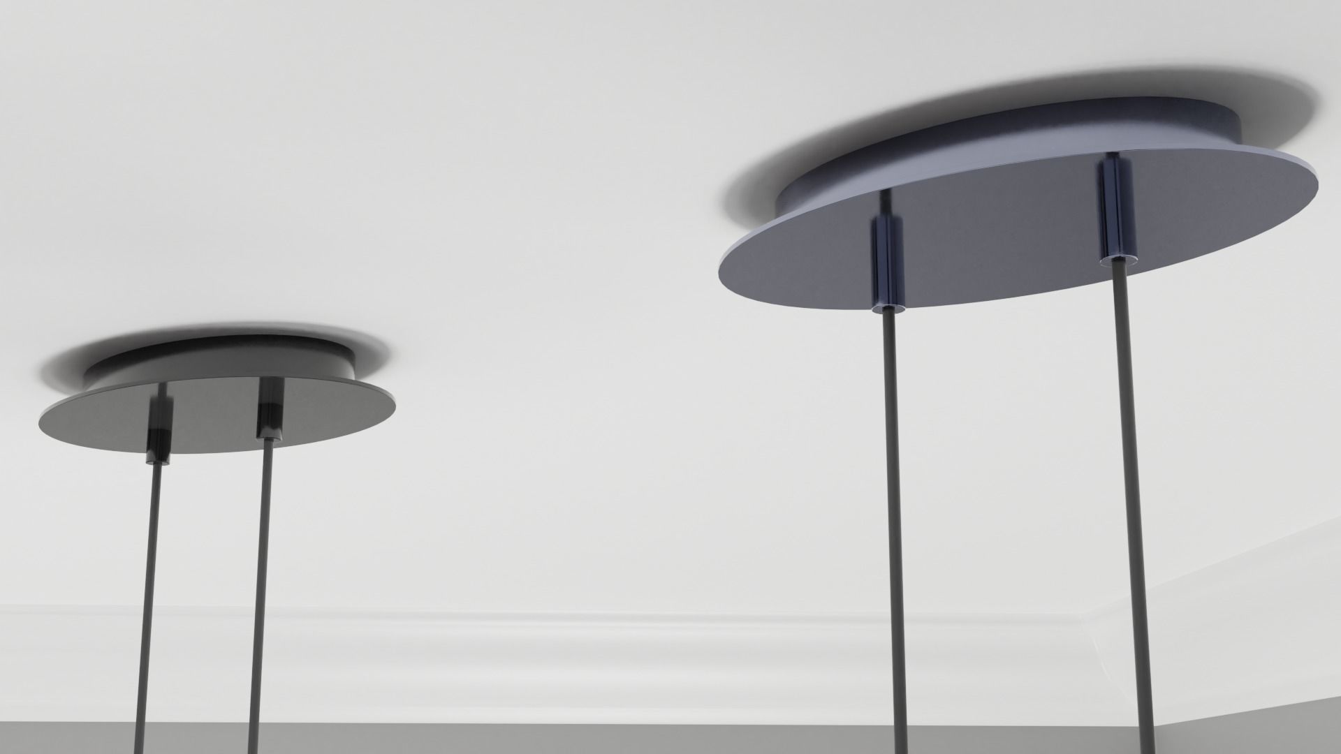 Pendant Ceiling Light P176 3D model_9