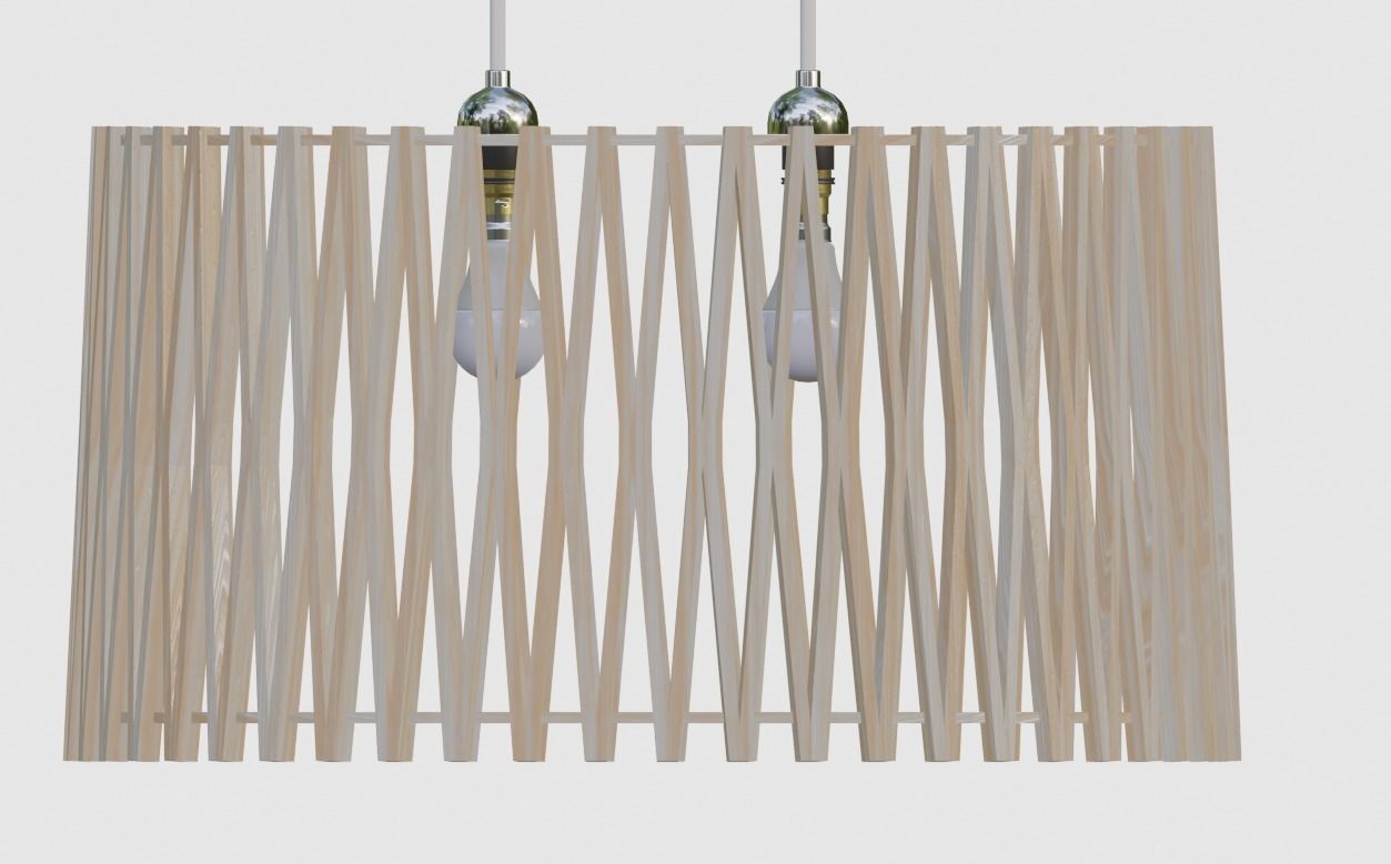 Pendant Ceiling Light P176 3D model_16