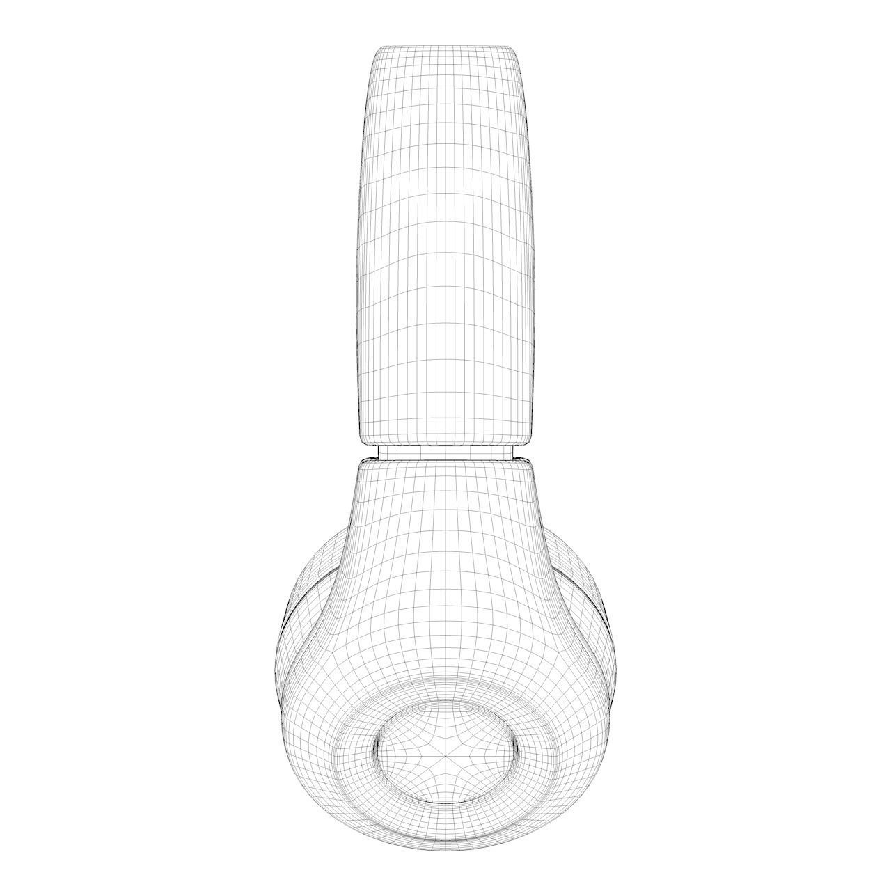 No Brand Headphones Free 3D model_5