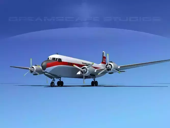 Douglas DC-7B Richards Aviation