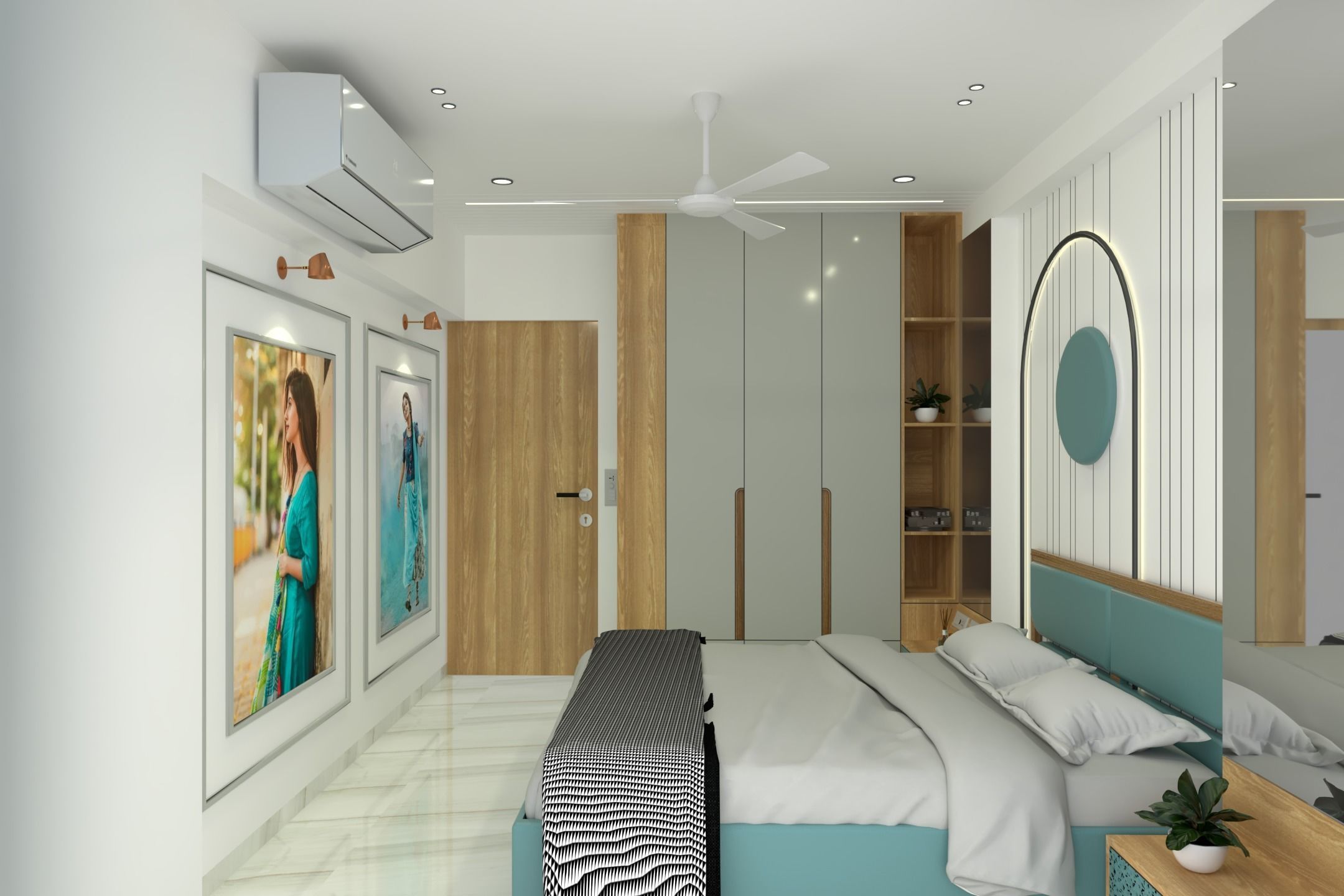 Master Bedroom 3D model_1