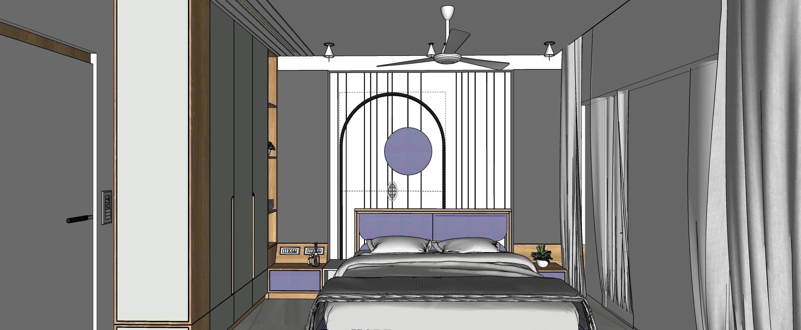 Master Bedroom 3D model_3