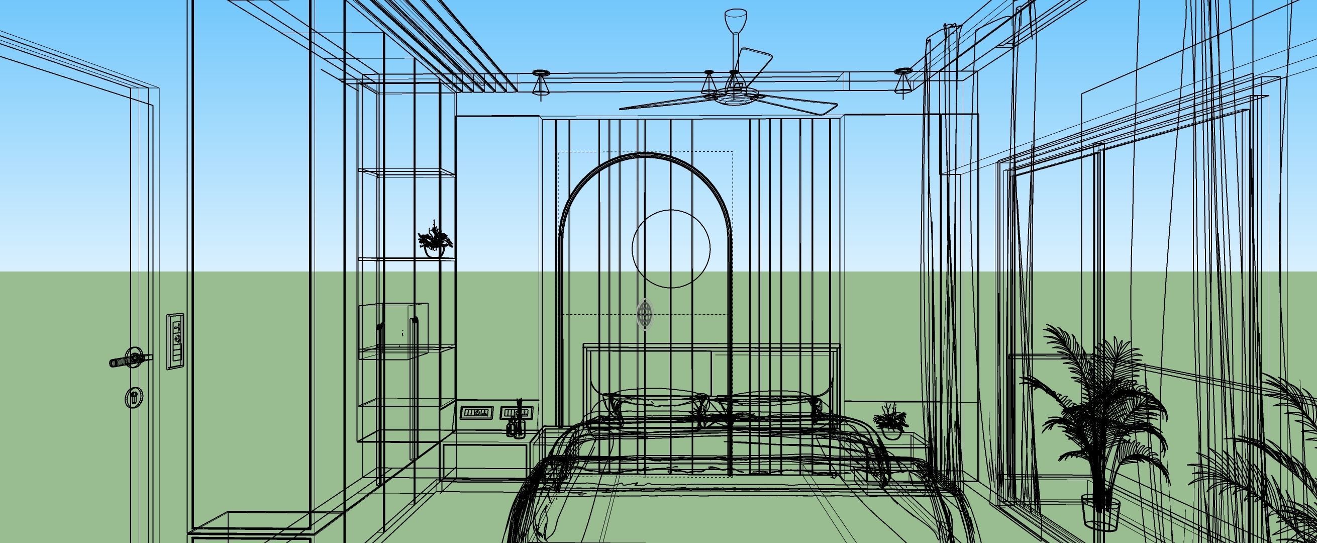 Master Bedroom 3D model_4