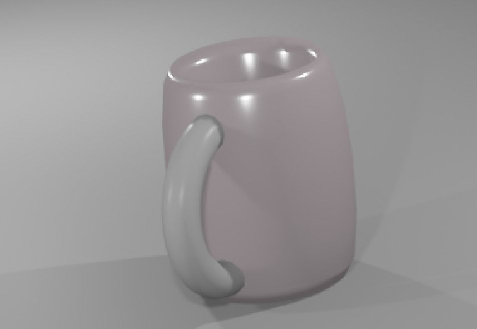 3D Mug beer Low-poly 3D model_2
