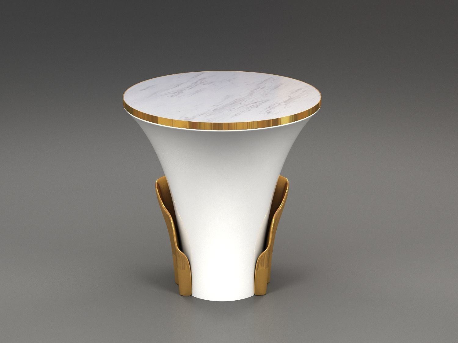 3D model Yasmin side table bykoket style type 2 VR / AR / lowpoly