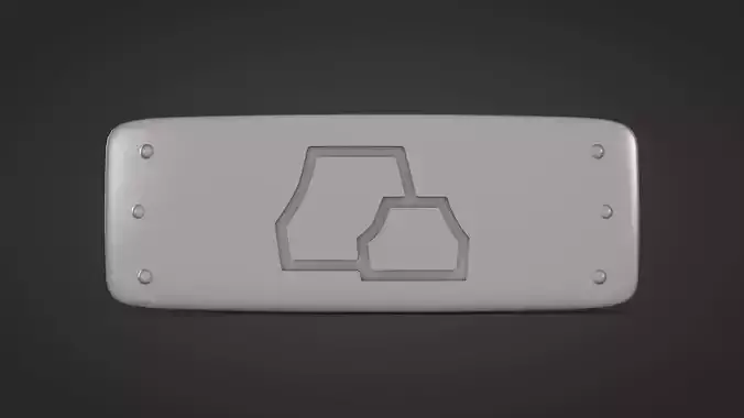 Naruto - Hidden Rock Village Low-poly 3D model