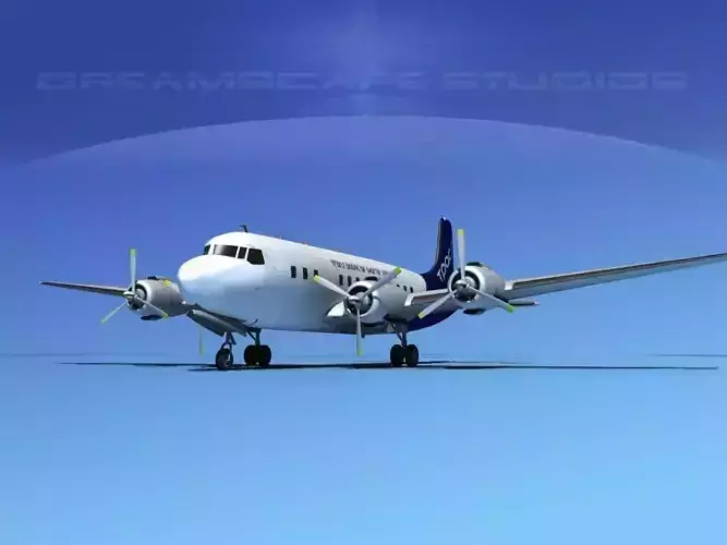 Douglas DC-7B Trans Pacific